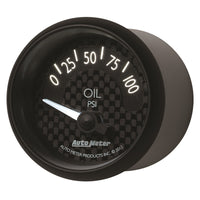 Autometer GT Series 52mm Short Sweep Electronic 0-100 psi Oil Pressure - Burkken Auto Parts