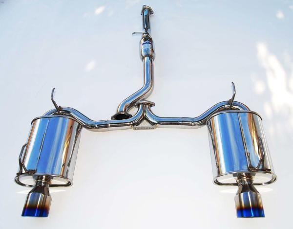 Invidia 00+ S2000 Q300 Dual Titanium Tip Cat-back Exhaust - Burkken Auto Parts