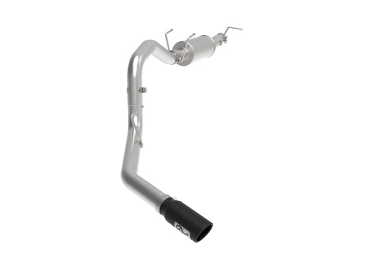 aFe Apollo GT Series 3-1/2in 409 SS Axle-Back Exhaust 17-20 Ford F-250/F-350 6.2/7.3L w/ Black Tips - Burkken Auto Parts
