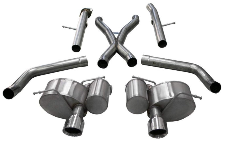 Corsa 2012-2021 Jeep Grand Cherokee SRT 2.75in Dual Rear Xtreme Cat-Back Exhaust - Burkken Auto Parts
