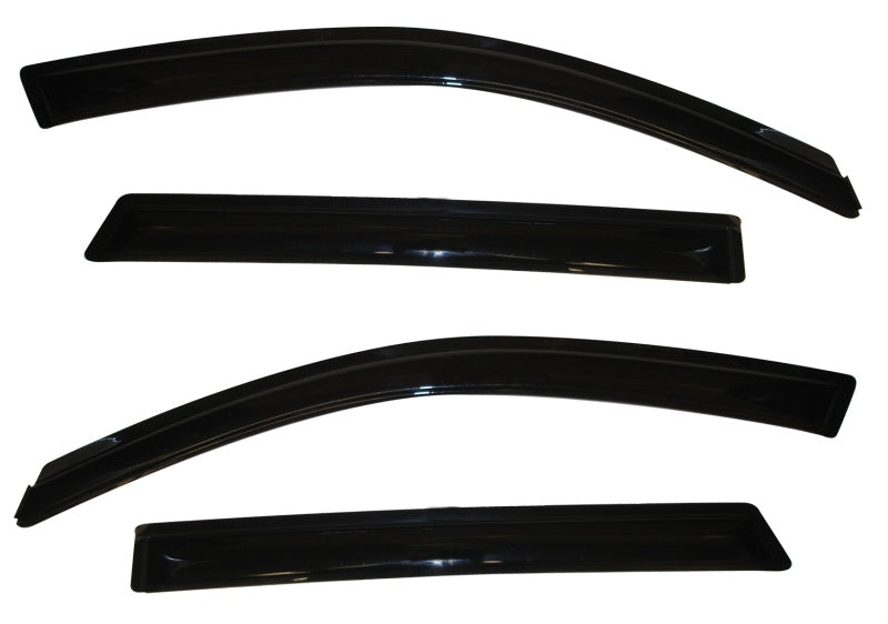 AVS 11-15 Kia Sorento Ventvisor Outside Mount Window Deflectors 4pc - Smoke - Burkken Auto Parts