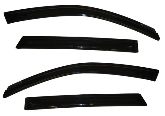 AVS 11-15 Kia Sorento Ventvisor Outside Mount Window Deflectors 4pc - Smoke - Burkken Auto Parts