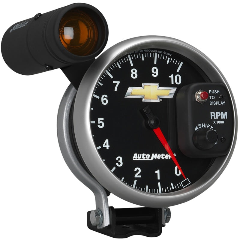 Autometer Performance Parts 5in 0-10000 RPM Tachometer COPO Camaro Gauge w/ Shift Light - Burkken Auto Parts