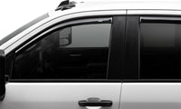 AVS 2019 Chevrolet Silverado 1500 Crew Cab Pickup Ventvisor In-Channel 4pc - Smoke - Burkken Auto Parts