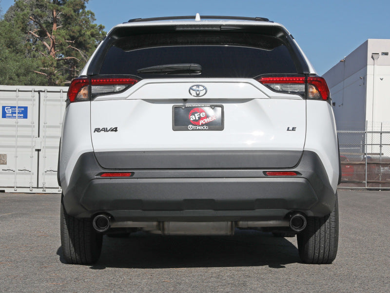 aFe POWER Takeda 19-21 Toyota RAV4 L4-2.5L 304SS CB Exhaust w/ Black Tips - Burkken Auto Parts