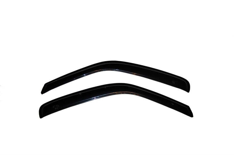 AVS 03-10 Chevy Kodiak Ventvisor Outside Mount Window Deflectors 2pc - Smoke - Burkken Auto Parts