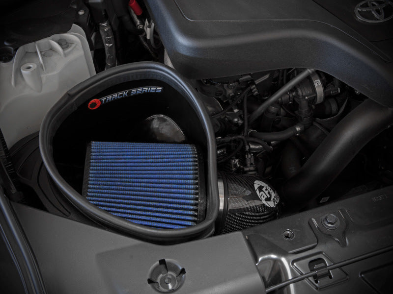 aFe 19-22 BMW Z4 30i L4-2.0L (t) Track Series Carbon Fiber Cold Air Intake System w/ Pro 5R Filter - Burkken Auto Parts
