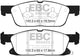 EBC 2016+ Lincoln Continental (10th Gen) 2.7L Twin Turbo Greenstuff Front Brake Pads - Burkken Auto Parts
