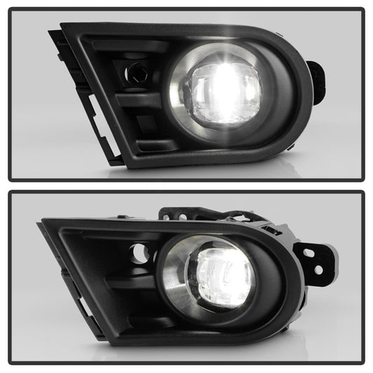 Spyder 21-23 Chevy TrailBlazer OEM Style LED Fog Lights w/ Universal Switch - Clear (FL-CTB21-LED-C)