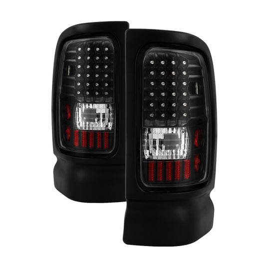 xTune Dodge Ram 1500 94-01 / Ram 2500/3500 94-02 LED Tail Lights Black ALT-ON-DRAM94-LED-BK - Burkken Auto Parts