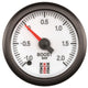 Autometer Stack 52mm -1 to +2 Bar (Incl T-Fitting) Pro Stepper Motor Boost Pressure Gauge - White - Burkken Auto Parts