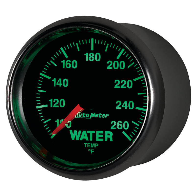 Autometer GS 100-260 degree Electronic Water Temperature Gauge - Burkken Auto Parts