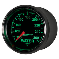 Autometer GS 100-260 degree Electronic Water Temperature Gauge - Burkken Auto Parts
