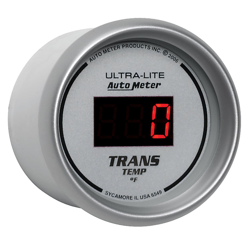 Autometer Ultra-Lite 52mm 0-300 Deg F Digital Oil Temperature - Burkken Auto Parts