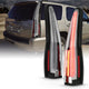 ANZO 2007-2014 Chevrolet Tahoe Led Taillights Red/Clear - Burkken Auto Parts