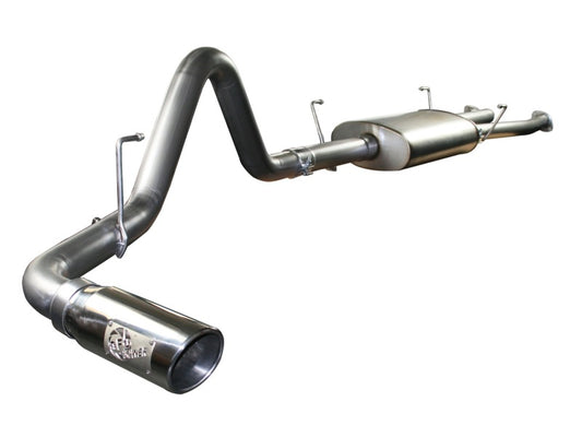 aFe MACHForce XP Exhausts Cat-Back SS-409 EXH CB Toyota Tundra 07-09 V8-4.7L (pol tip) - Burkken Auto Parts