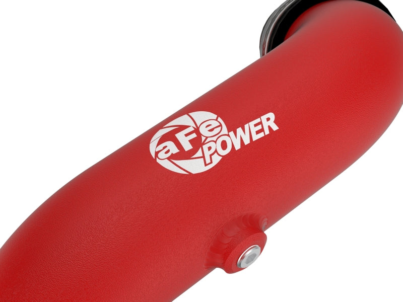 aFe 20-23 Ford Explorer ST V6 3.0L (tt) BladeRunner Aluminum Hot and Cold Charge Pipe Kit - Red - Burkken Auto Parts