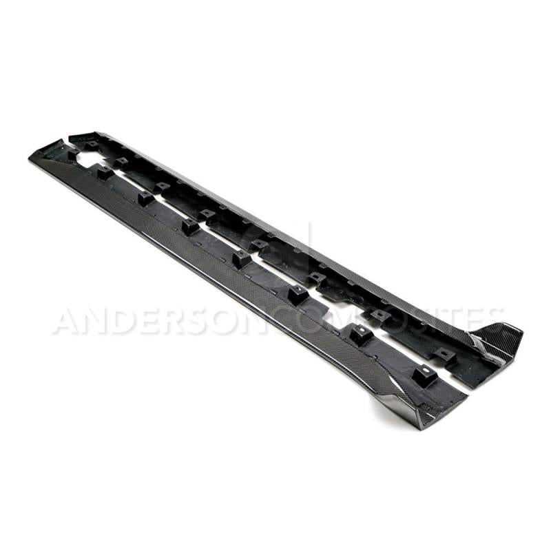 Anderson Composites 15-17 Ford Shelby GT350 Rocker Panel Splitter - Burkken Auto Parts