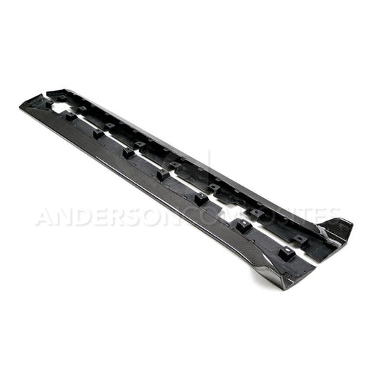 Anderson Composites 15-17 Ford Shelby GT350 Rocker Panel Splitter - Burkken Auto Parts