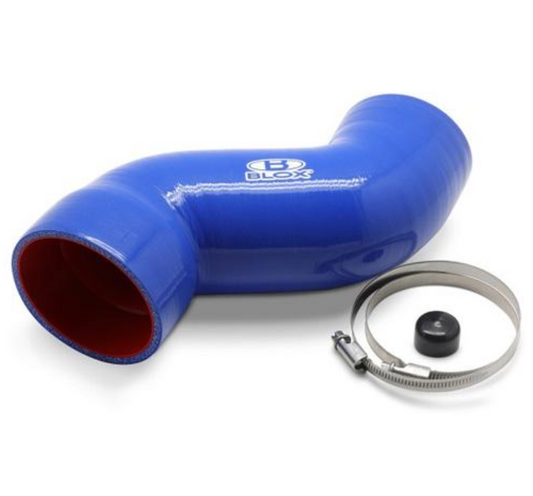 BLOX Racing 08-14 WRX / 08-20 STi Air Box Intake Hose - Blue - Burkken Auto Parts