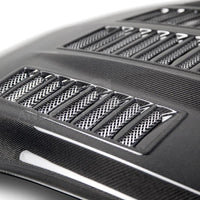 Anderson Composites 15-17 Ford Mustang (Excl. GT350/GT350R) Type-TW Double Sided Hood - Burkken Auto Parts