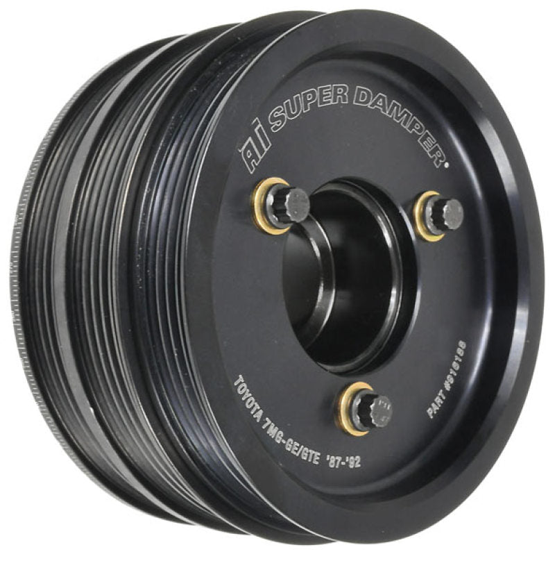 ATI Damper - 5.67in - Alum - (2) 4 Grv - Toyota Supra - 7M-Ge / GTe 3L - 87-92 - 800HP Max - 1Pc - Burkken Auto Parts