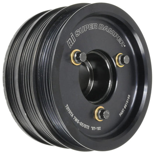 ATI Damper - 5.67in - Alum - (2) 4 Grv - Toyota Supra - 7M-Ge / GTe 3L - 87-92 - 800HP Max - 1Pc - Burkken Auto Parts
