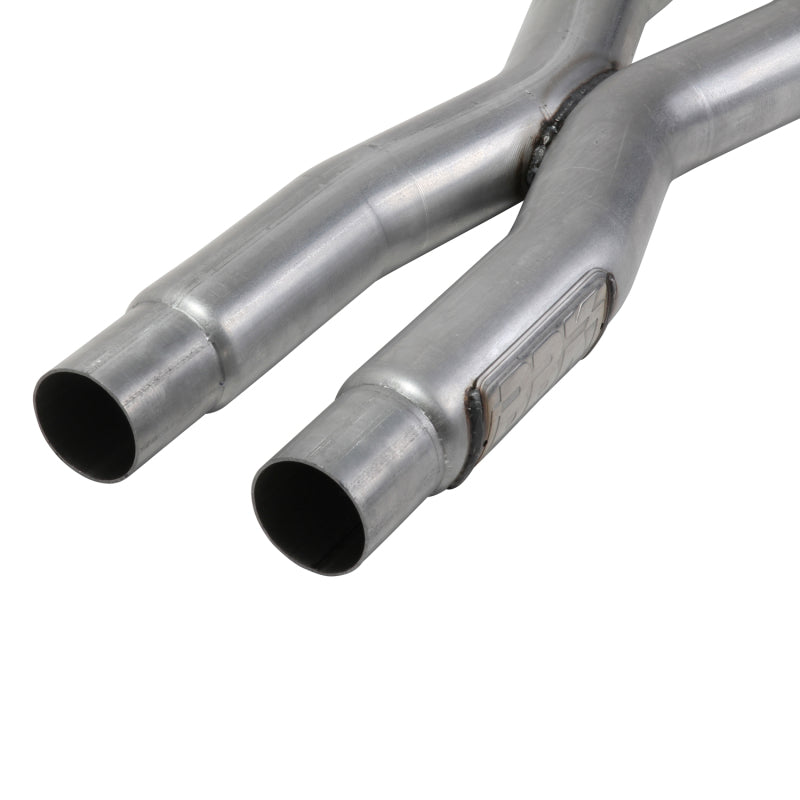 BBK 15-20 Ford Mustang GT 5.0L Resonator Delete X-Pipe (For Use w/Shorties Or Stock Manifolds) - Burkken Auto Parts