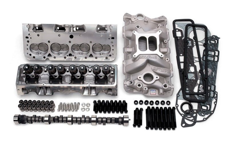 Edelbrock Power Package Top End Kit E-Street and Performer SBC - Burkken Auto Parts