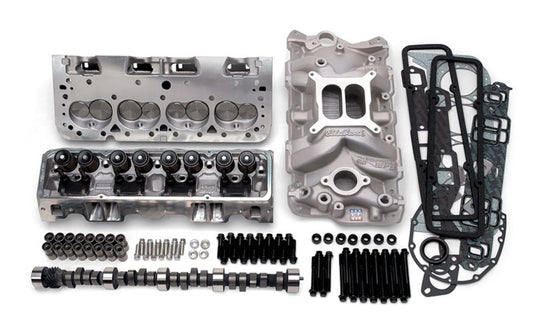 Edelbrock Power Package Top End Kit E-Street and Performer SBC - Burkken Auto Parts