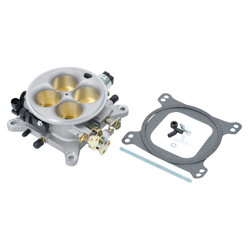 Edelbrock Throttle Body Victor EFI 4-Barrel 4150 Style Flange 1.75In Bores Die Cast - Burkken Auto Parts