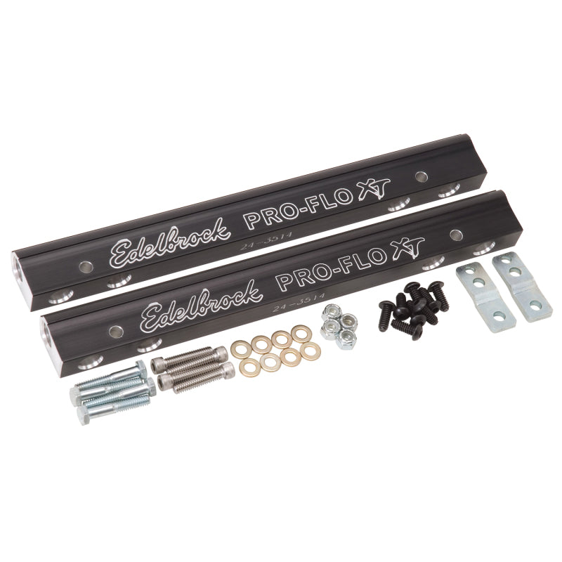 Edelbrock EFI Fuel Rail Kit SBC Pro-Flo XT for Use On 7137 Intake - Burkken Auto Parts