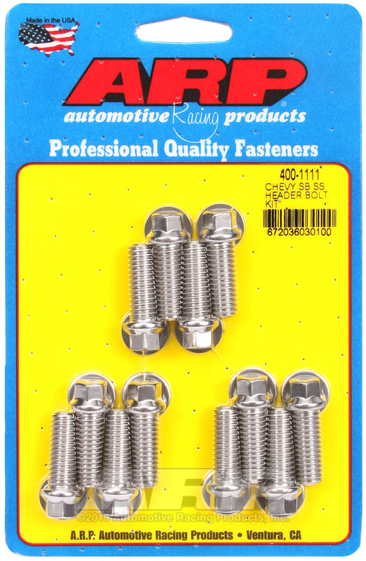 ARP SB Chevy SS Hex Header Bolt Kit - Burkken Auto Parts