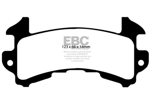 EBC 79-85 Buick Riviera (Fwd) 3.8 Turbo Greenstuff Rear Brake Pads - Burkken Auto Parts