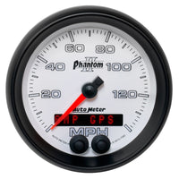 Autometer Phantom II 3-3/8in 0-140MPH In-Dash Electronic GPS Programmable Speedometer - Burkken Auto Parts