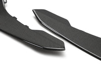Anderson Composites 17-18 Chevy Camaro ZL1 1LE Type-LE Carbon Fiber Front Bumper Canards - Burkken Auto Parts