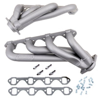 BBK 79-93 Mustang 351 Swap Shorty Unequal Length Exhaust Headers - 1-5/8 Titanium Ceramic - Burkken Auto Parts