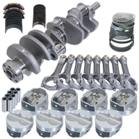 Eagle Ford 351W 4.000in Crank 2.750in Journal 6.200in I-Beam Rods 4.000in Pistons Rotating Assembly - Burkken Auto Parts