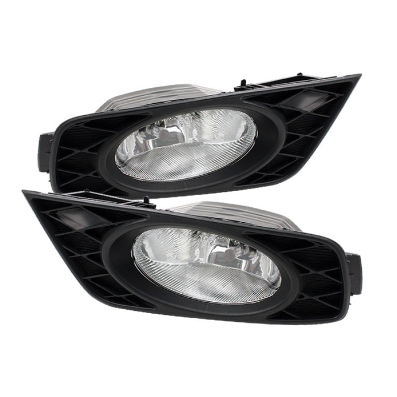 Spyder Honda Odyssey 08-10 OEM Fog Lights W/Switch Clear FL-CL-HODY08-C - Burkken Auto Parts