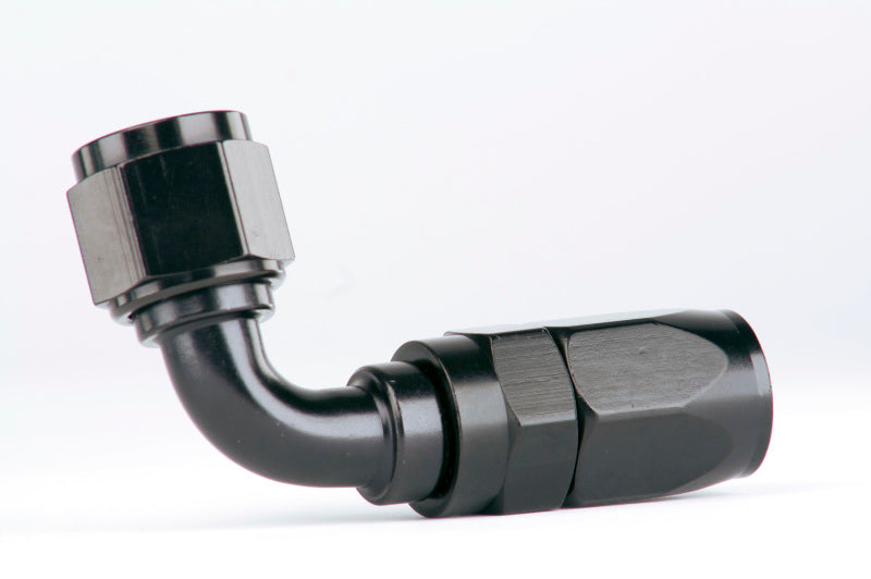 Aeromotive Hose End - AN-08 - 90 Deg - Burkken Auto Parts