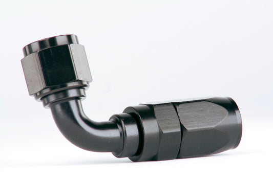 Aeromotive Hose End - AN-08 - 90 Deg - Burkken Auto Parts
