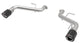 aFe POWER MACH Force-Xp 2.5in Axle-Back Exhaust System 16-20 Chevy Camaro SS V8 6.2L - Carbon Fiber - Burkken Auto Parts