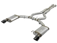 aFe MACHForce XP 3in 304 SS Loud Tone Cat-Back w/ Black Tips 15-17 Ford Mustang V6-3.7L/V8-5.0L - Burkken Auto Parts