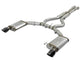 aFe MACHForce XP 3in 304 SS Loud Tone Cat-Back w/ Black Tips 15-17 Ford Mustang V6-3.7L/V8-5.0L - Burkken Auto Parts