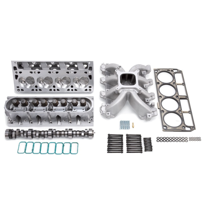Edelbrock Power Package Top End Kit Victor Jr Series Chevrolet 1997-2004 6 0L LS2 - Burkken Auto Parts