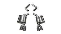 Corsa 15-23 Dodge Challenger 6.4L/17-19 Challenger 5.7 Polished Sport Axle-Back Exhaust w/3.5in Tips - Burkken Auto Parts