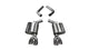 Corsa 15-23 Dodge Challenger 6.4L/17-19 Challenger 5.7 Polished Sport Axle-Back Exhaust w/3.5in Tips - Burkken Auto Parts
