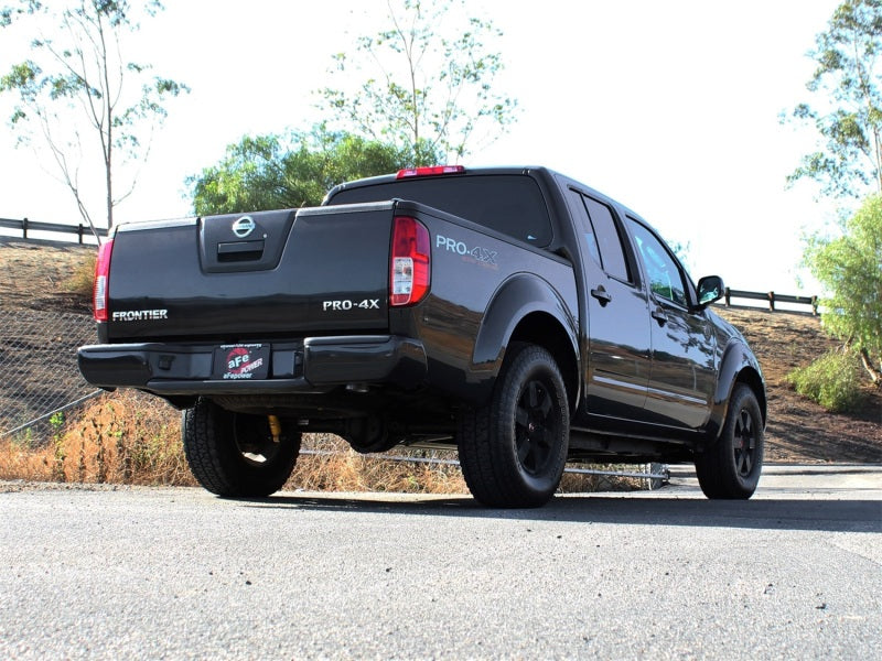 aFe MACHForce XP High Tuck Exhausts Cat-Back SS-409 CB Nissan Frontier 05-15 V6-4.0L - Burkken Auto Parts