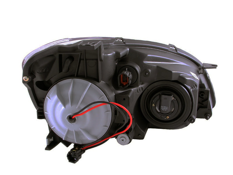 ANZO 2005-2006 Nissan Altima Crystal Headlights Chrome - Burkken Auto Parts