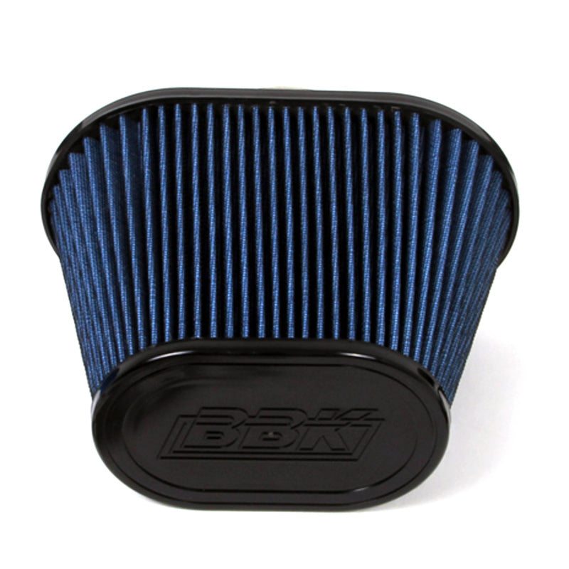 BBK 86-93 Mustang 5.0 Cold Air Intake Kit - Fenderwell Style - Blackout Finish - Burkken Auto Parts